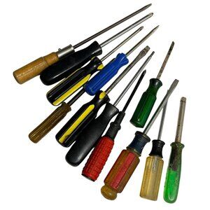 Vintage Screwdriver Lot Stanley‎ Craftsman and More